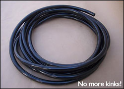 Black No-Kink Air Tubing